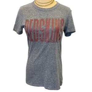 JUNK FOOD Vintage NFL Washington Redskins Logo Tee T-Shirt Women size S